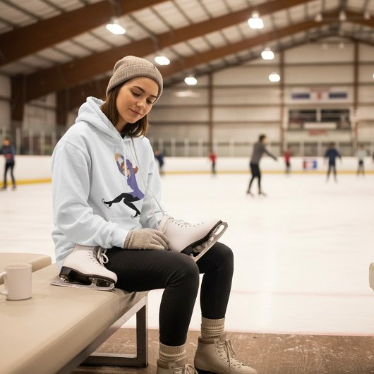 Kunstschaatsen Dames Hoodie