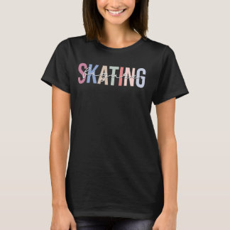 Kunstschaatsen IJsschaatsen T-shirt