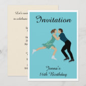 Kunstschaatsen Kaart (Voorkant / Achterkant)