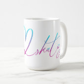 kunstschaatsen meisjes "Ik hou van schaatsen" Koffiemok (Voorkant rechts)