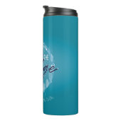 kunstschaatsen meisjes "Leven op de rand" Thermosbeker (Geroteerd rechts)