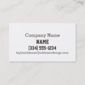 Kunstschaatsen; rood, wit en blauw visitekaartje (Voorkant)