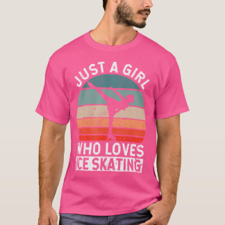 Kunstschaatsen Schaatsster Sporten Gewoon Een Meis T-shirt