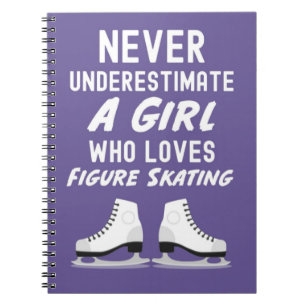 Kunstschaatsen Sieraden Cadeaus Meisje Schaatsster Notitieboek