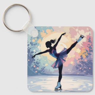 Kunstschaatsen Sleutelhanger