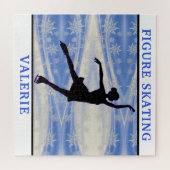 Kunstschaatsen Sneeuwvlokpuzzel Legpuzzel (Horizontaal)