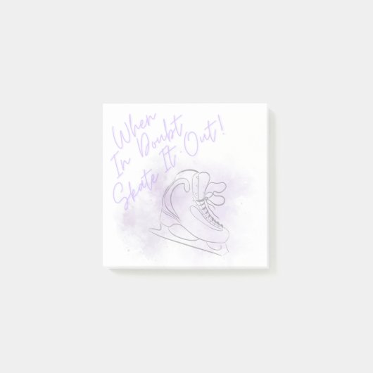 Kunstschaatsen Sticky Notes (Voorkant)