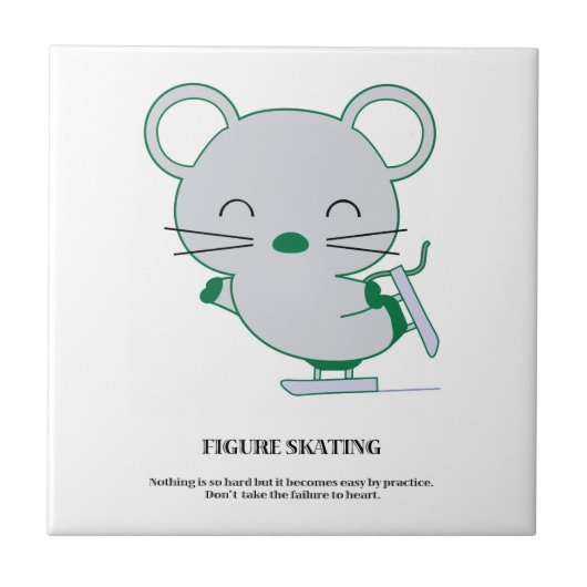 Kunstschaatsen Tegeltje (Voorkant)