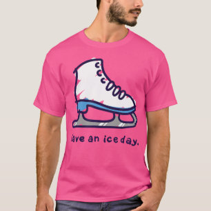 Kunstschaatsen voor meisjes vrouwen mannen ijs sch t-shirt