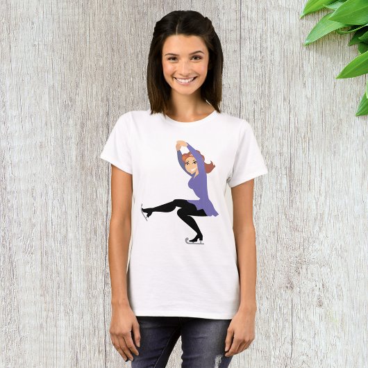 Kunstschaatsen Vrouwen T-shirt