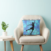 Kunstschaatsen Worp Kussen met Naam (Stoel)