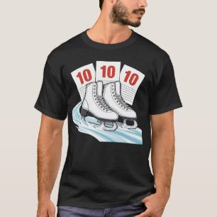 Kunstschaatser met scorekaarten - Shirts & Sweater