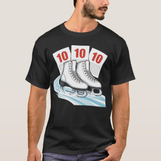 Kunstschaatser met scorekaarten - Shirts & Sweater