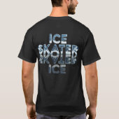 Kunstschaatser met scorekaarten - Shirts & Sweater (Achterkant)