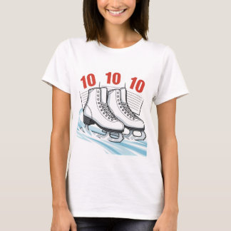Kunstschaatser met scorekaarten - T-shirts en trui