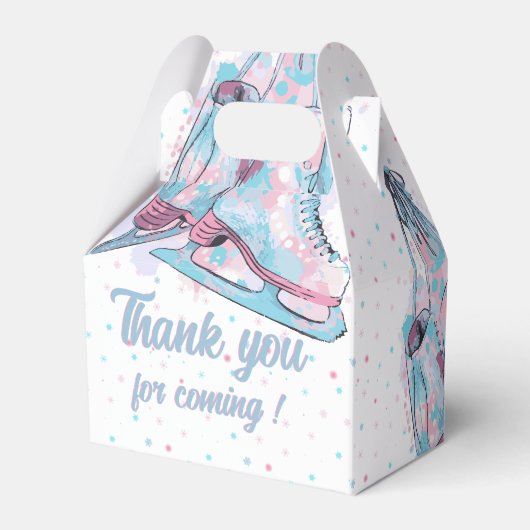 Kunstschaatsfeest Bedankdoosjes (Achterkant)