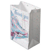 Kunstschaatsfeest Medium Cadeauzakje (Voorkant Gekanteld)