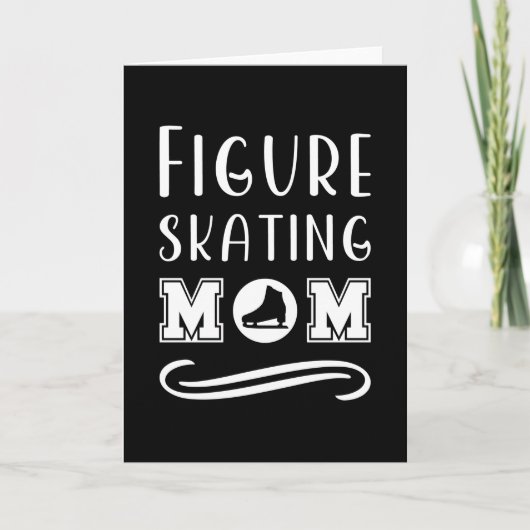 Kunstschaatsmoeder Kaart (Voorkant)