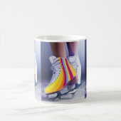 Kunstschaatsschoenen Koffiemok (Center)