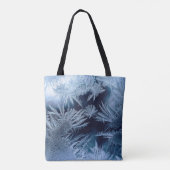 Kunstschaatstypografie Frozen Canvas tas (Achterkant)