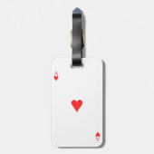 Kunstschacht Bagagelabel (Achterkant verticaal)