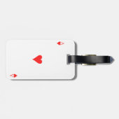 Kunstschacht Bagagelabel (Achterkant horizontaal)