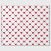 Kunstschattig cadeau van liefde cadeaupapier (Vlak)