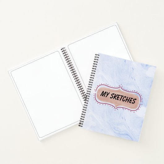 Kunstschetsboek Notitieboek (Binnen)