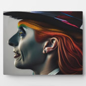 Kunstschild met kunstmatige intelligentie fotoplaat (Voorkant)