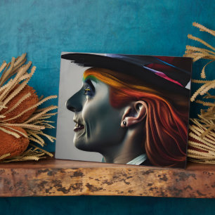 Kunstschild met kunstmatige intelligentie fotoplaat