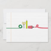 Kunstschilden van Briefpapier feestdagen Foto van Kaart (Achterkant)