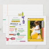 Kunstschilden van Briefpapier feestdagen Foto van Kaart (Voorkant / Achterkant)