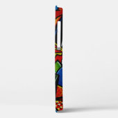 Kunstschilder Abstracte driehoekskromme vierkant, Case-Mate iPhone Case (Achterkant / Links)