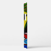 Kunstschilder Abstracte driehoekskromme vierkant, Case-Mate iPhone Case (Achterkant / Rechts)