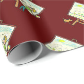 Kunstschilder Cadeaupapier (Rol Hoek)