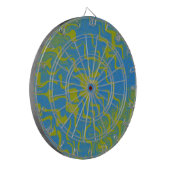 Kunstschilder Dartbord (Voorkant Links)