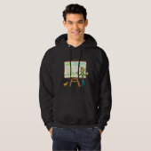 Kunstschilder Hoodie (Voorkant volledig)