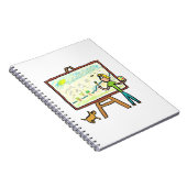Kunstschilder Notitieboek (Rechterzijde)