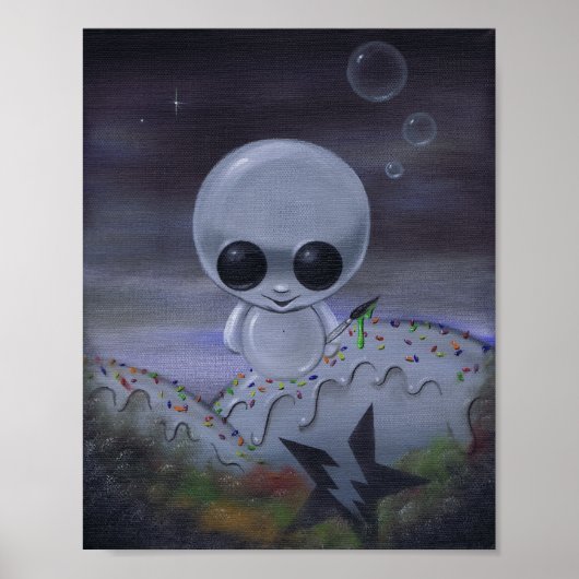 kunstschilder poster (Voorkant)