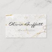 Kunstschilder van de moderne marmer visitekaartje (Voorkant)