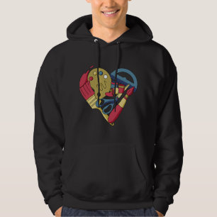 Kunstschilder van liefde Kunstschilder Kunstschild Hoodie