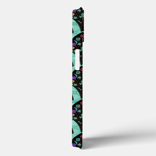  kunstschilderbloemmozaïek Case-Mate iPhone case (Achterkant / Rechts)