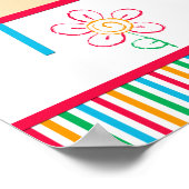 Kunstschilderende partij Birthday Banner 40x12 Poster