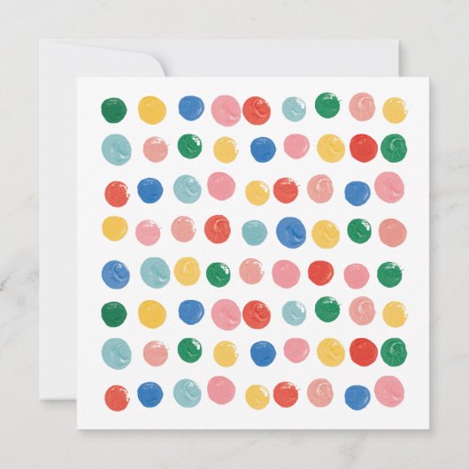 Kunstschilderfeest Meisschilderdag Kaart (Achterkant)