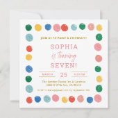 Kunstschilderfeest Meisschilderdag Kaart (Voorkant)