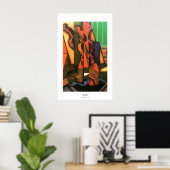 Kunstschilderij Juan Gris Poster (Thuiskantoor)