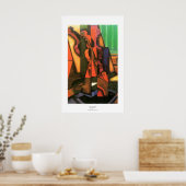 Kunstschilderij Juan Gris Poster (Keuken)