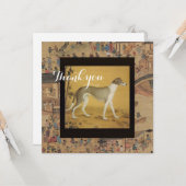 kunstschilderij kaart (Voorkant / Achterkant in situ)