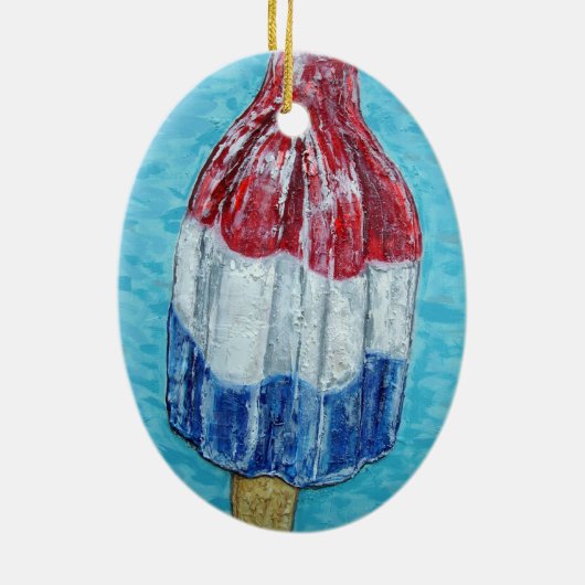 kunstschilderij keramisch ornament (Achterkant)