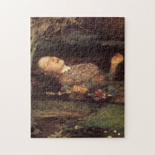 Kunstschilderij Ophelia Legpuzzel (Verticaal)